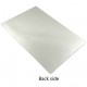 Ebamaz Aluminium Metallschild Sublimations Plakette Blanko 100X150X0.65 mm 10 Stück Groß Namensschild für Wärmeübertragungsdruck / UV-Druck ( Perlweiß )